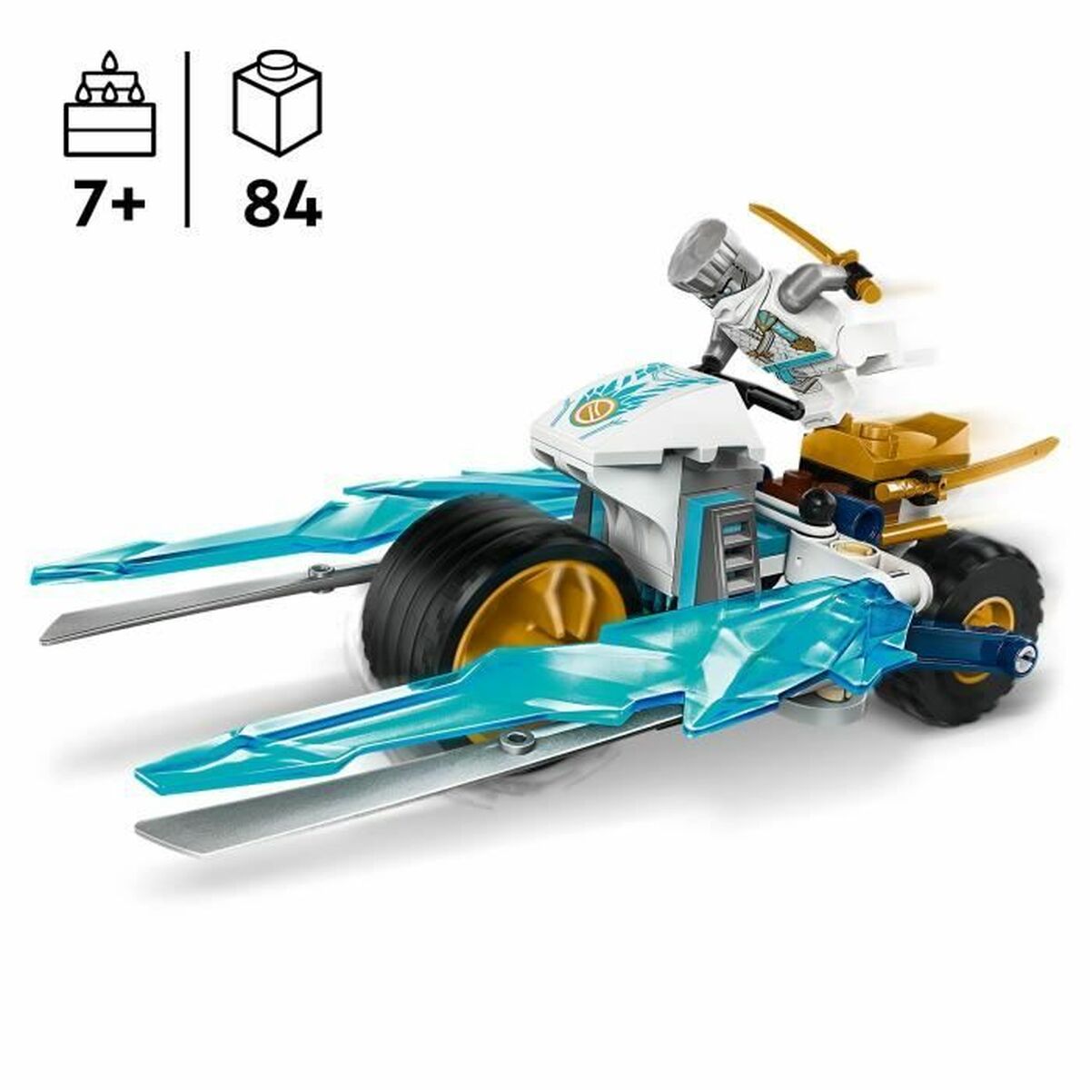 Juego de Construcción Bicicleta de Hielo de Zane Lego Ninjago