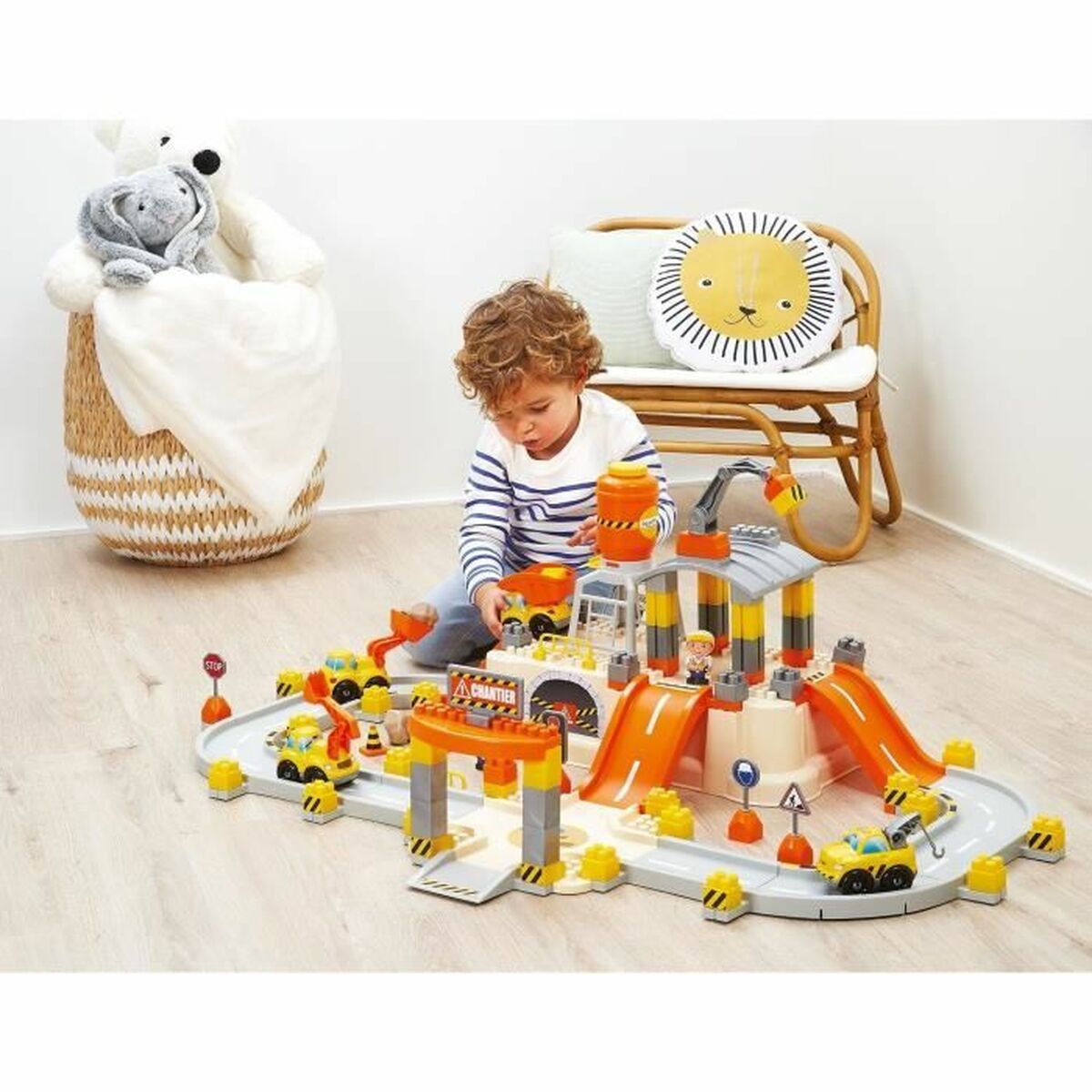 Circuito de Construcción Obras Ecoiffier 1350