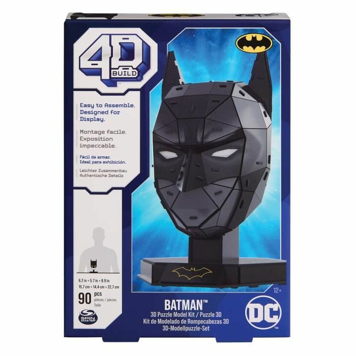 Puzzle BATMAN DC 4D Spin Master 90 Piezas