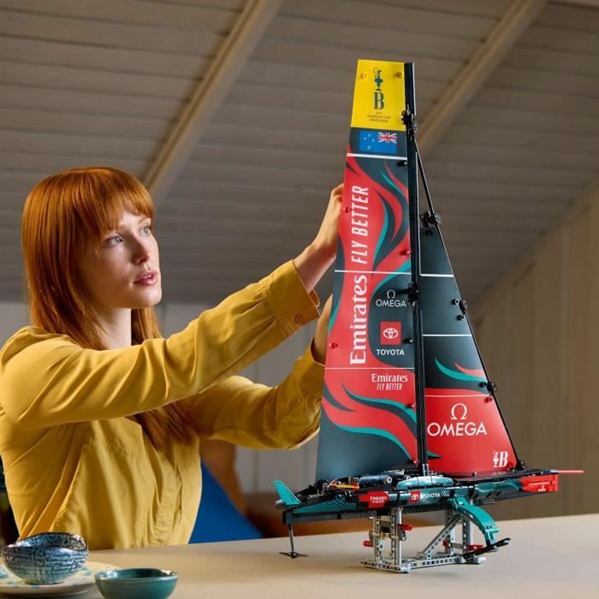 Juego de Construcción Lego 42174 Yacht Emirates Team New Zealand AC75 Multicolor