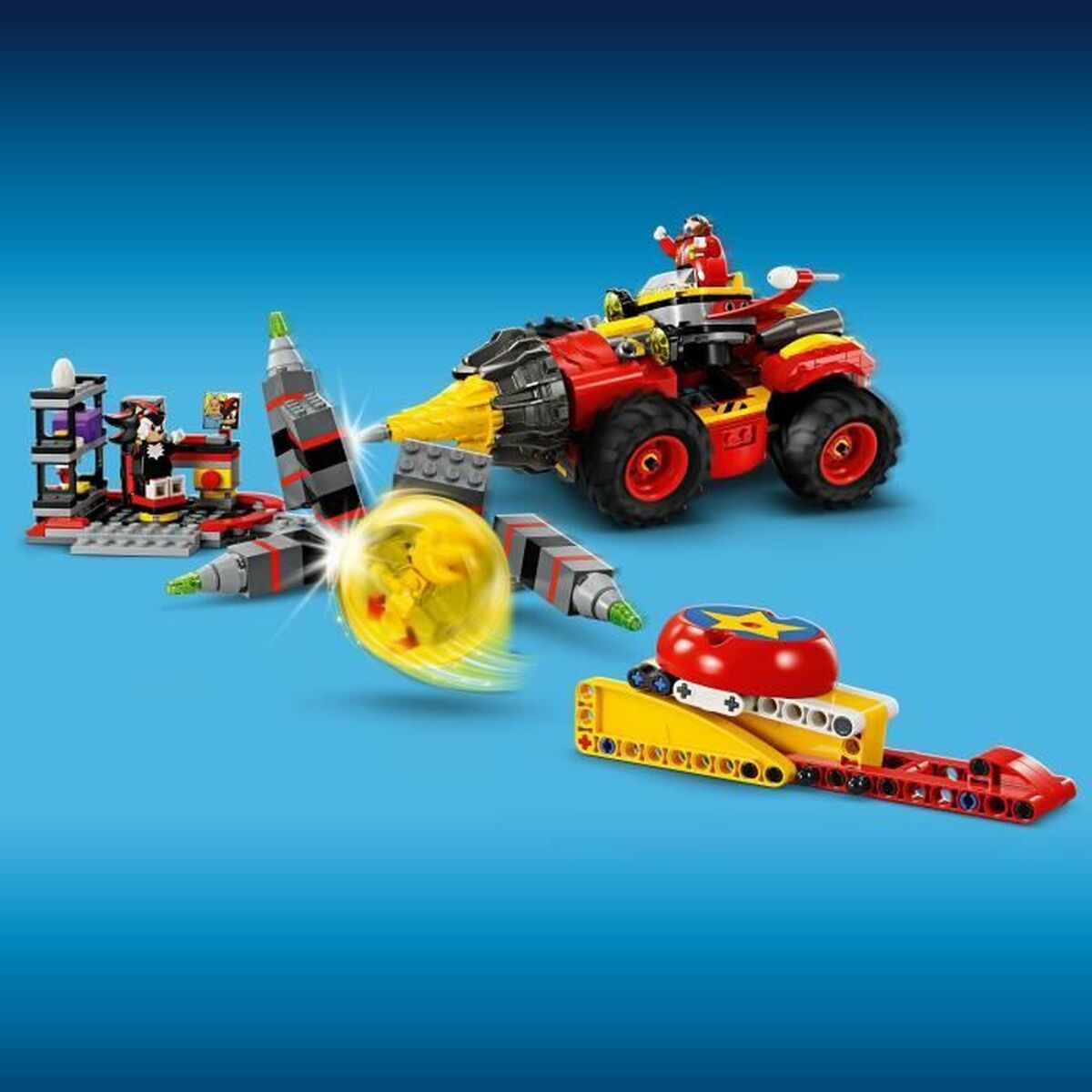 Juego de Construcción Lego Sonic the Hedgehog 76999 Super Sonic vs. Egg Drillster 590 Piezas