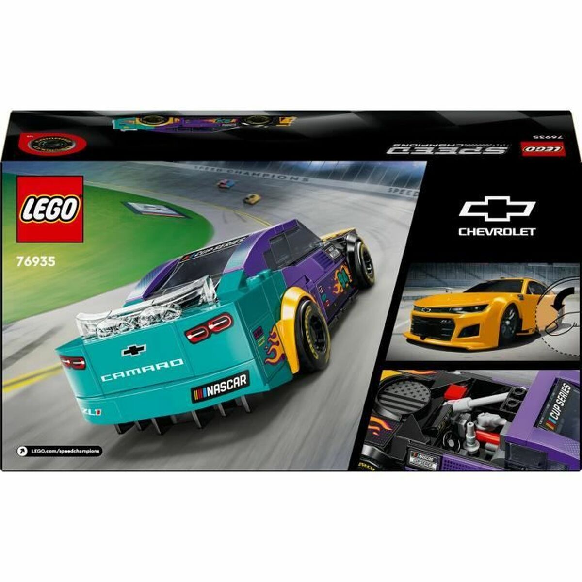 Juego de Construcción Lego NASCAR Next Gen Chevrolet Camaro ZL1 328 piezas