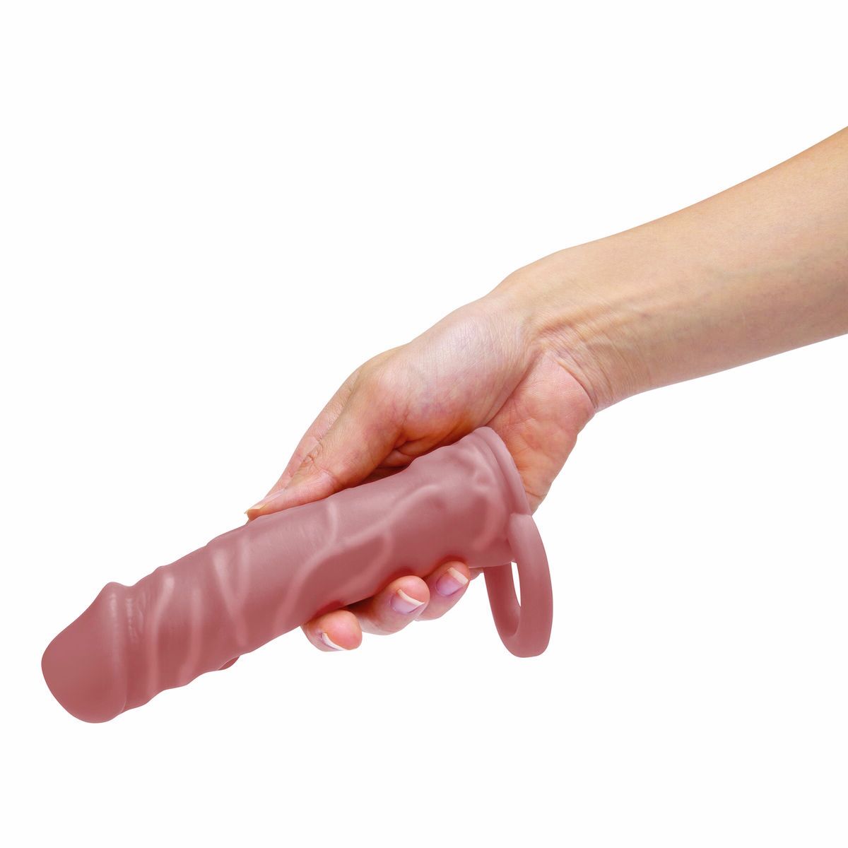 Funda para pene Size Up Marrón Carne Ø 4 cm 15,2 cm