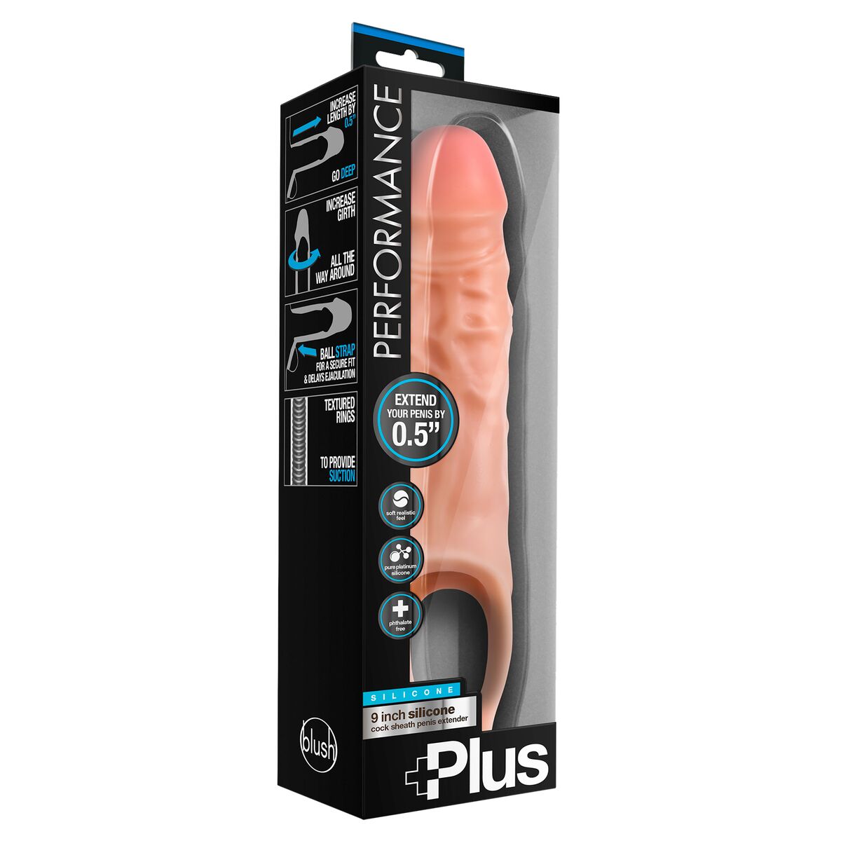 Funda para pene Blush Performance Carne Ø 5,3 cm