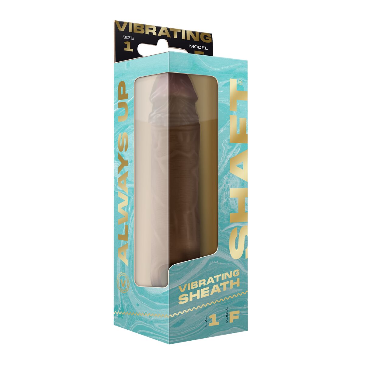 Funda para pene Shaft Marrón Ø 4 cm