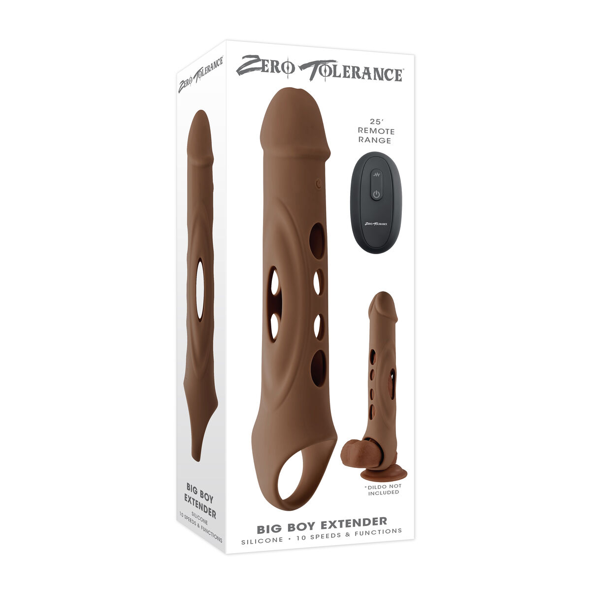 Funda para pene Zero Tolerance Marrón Ø 4,1 cm
