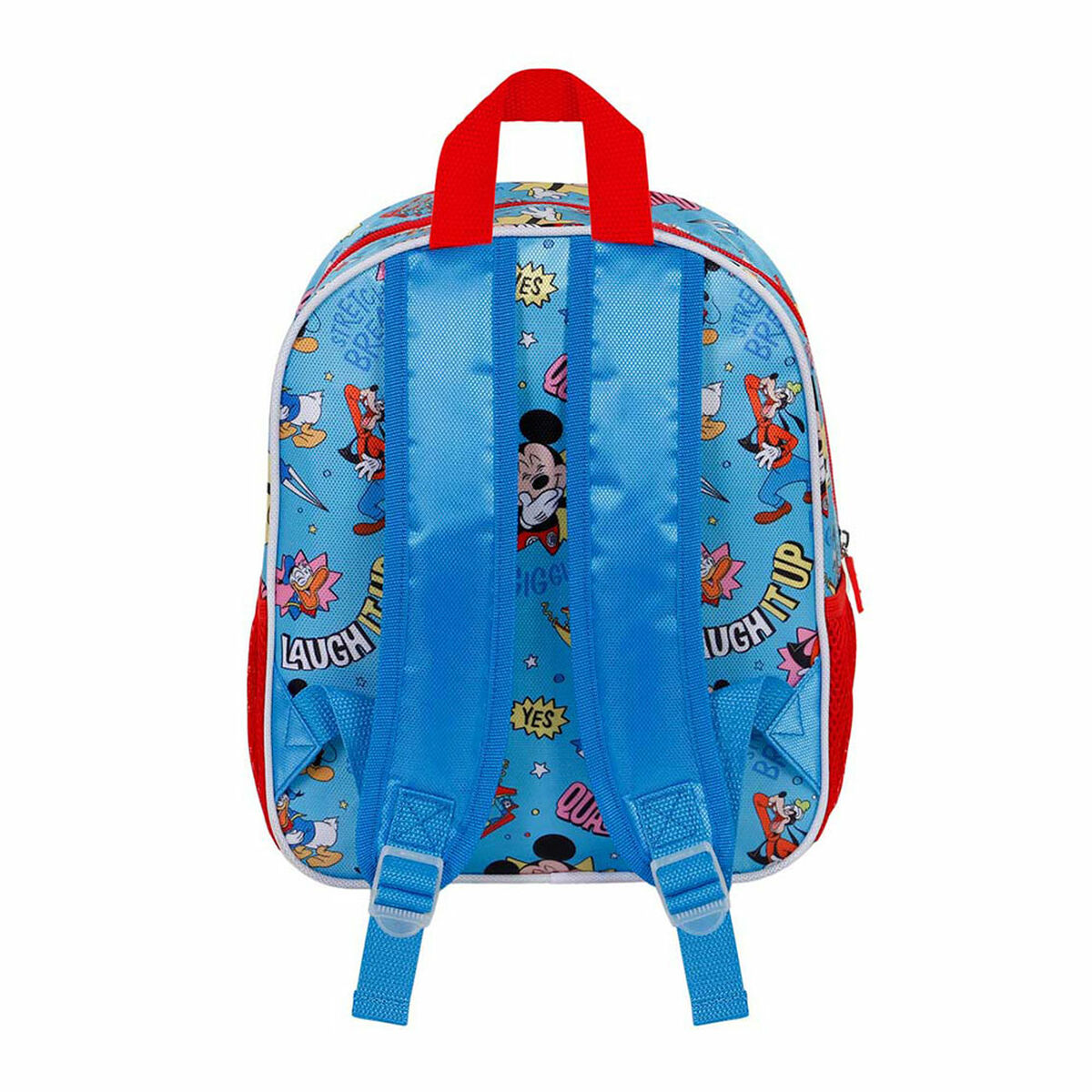 Mochila Escolar 3D Mickey Mouse Karactermania Azul 26 x 11 x 31 cm
