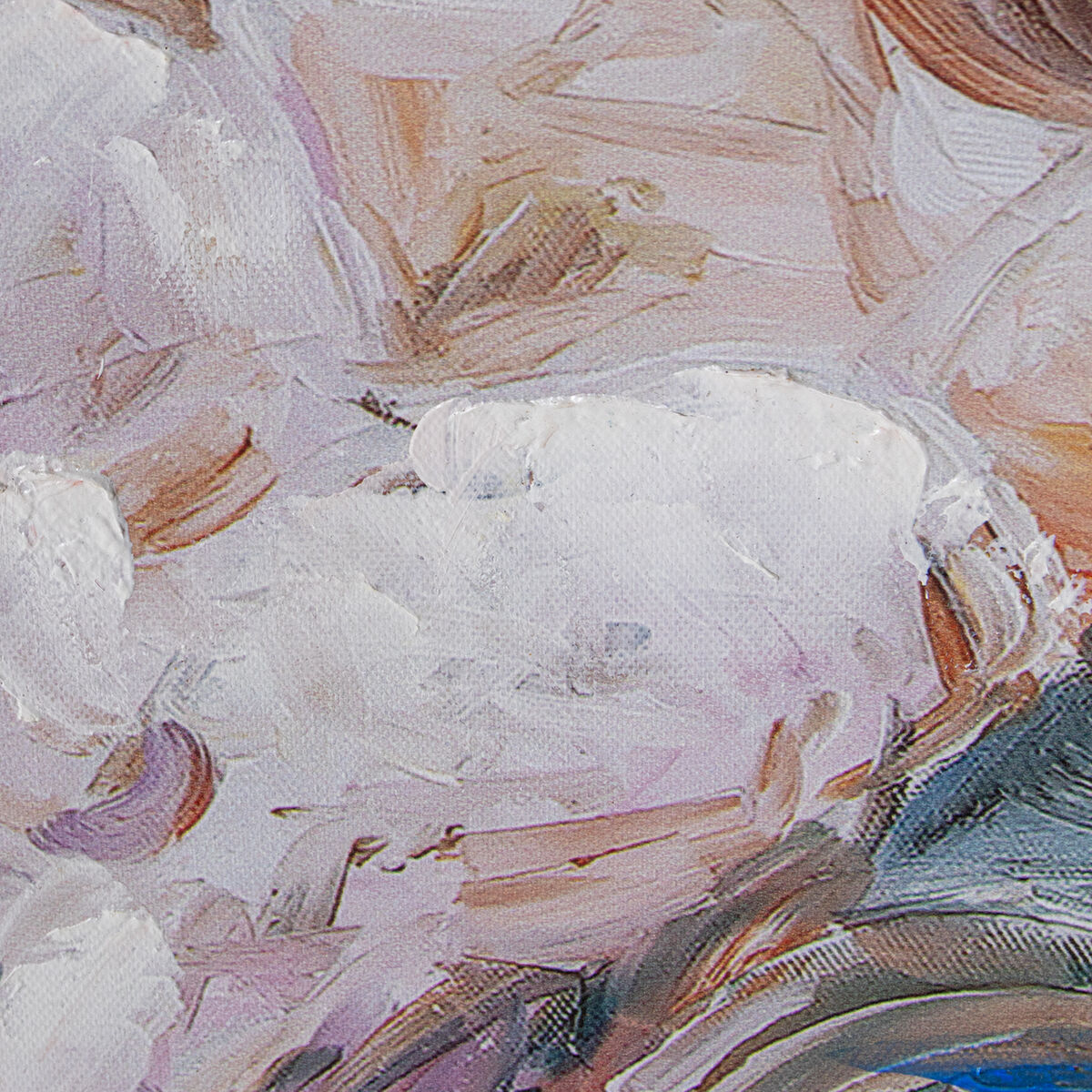 Lienzo Alexandra House Living Madera 80 x 120 x 3 cm Bailarina