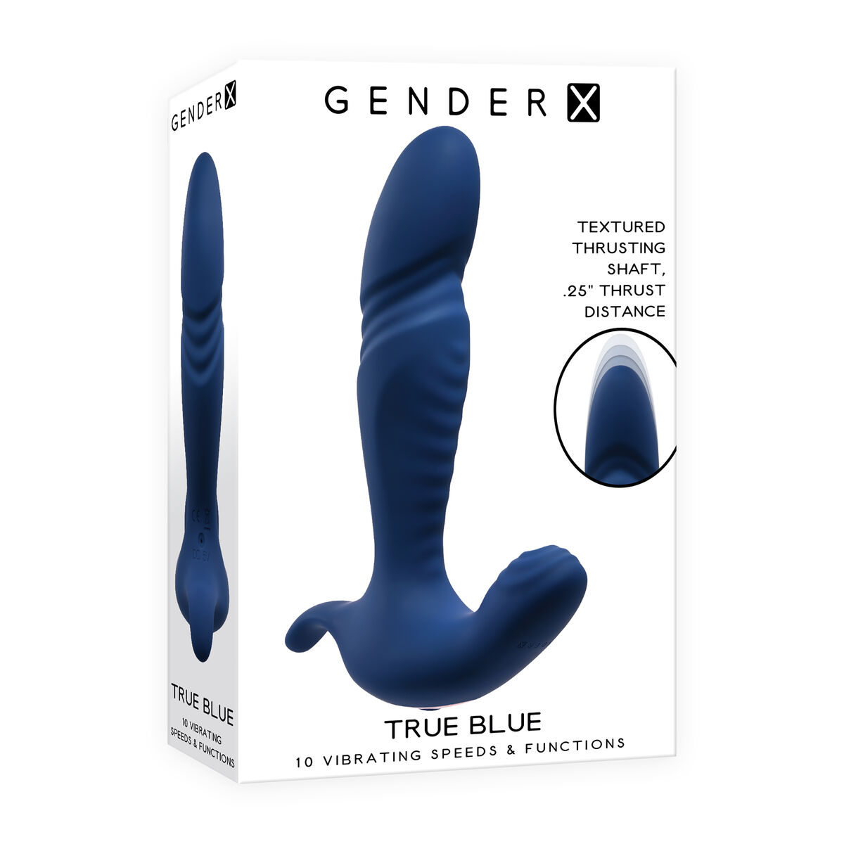 Vibrador anal Gender X Gender X Azul