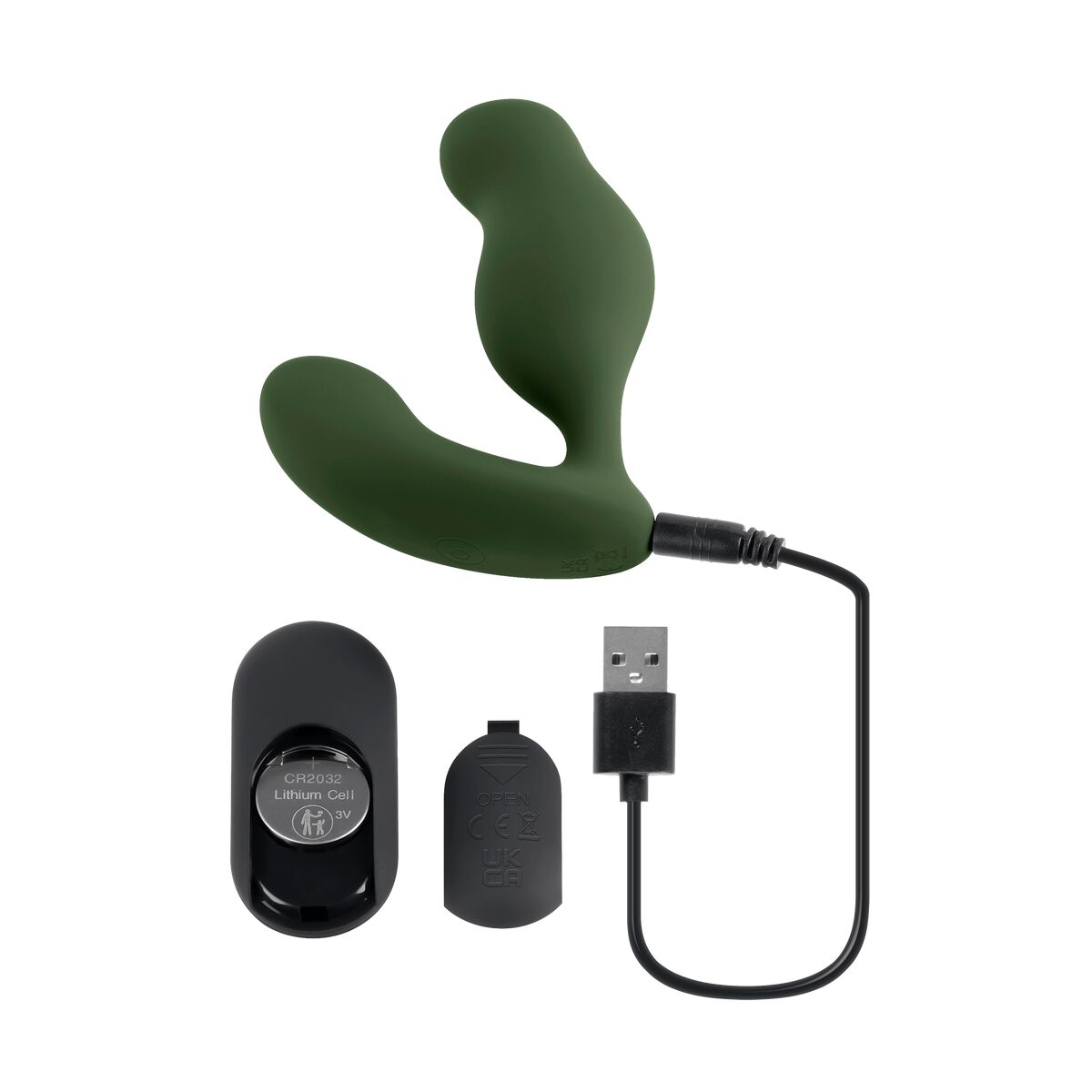 Vibrador anal Zero Tolerance Verde