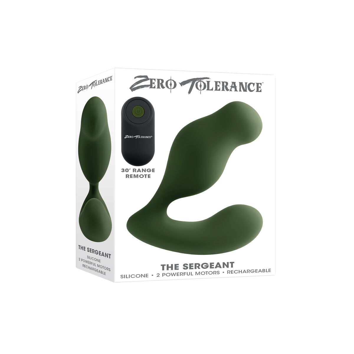 Vibrador anal Zero Tolerance Verde