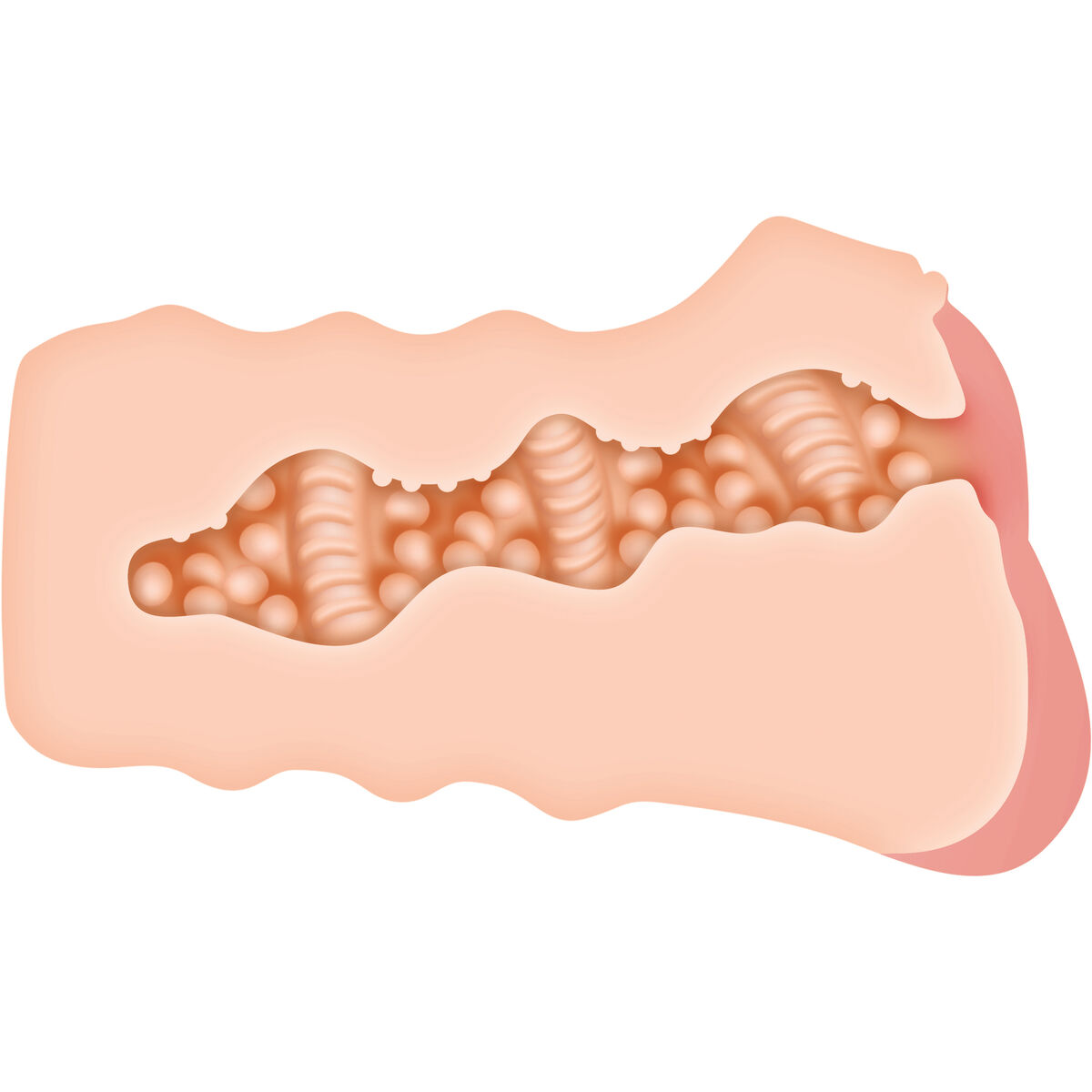 Masturbador Masculino Zero Tolerance Zero Tolerance Carne
