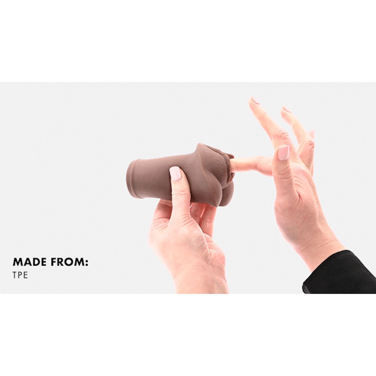 Masturbador Masculino Selopa Selopa Marrón