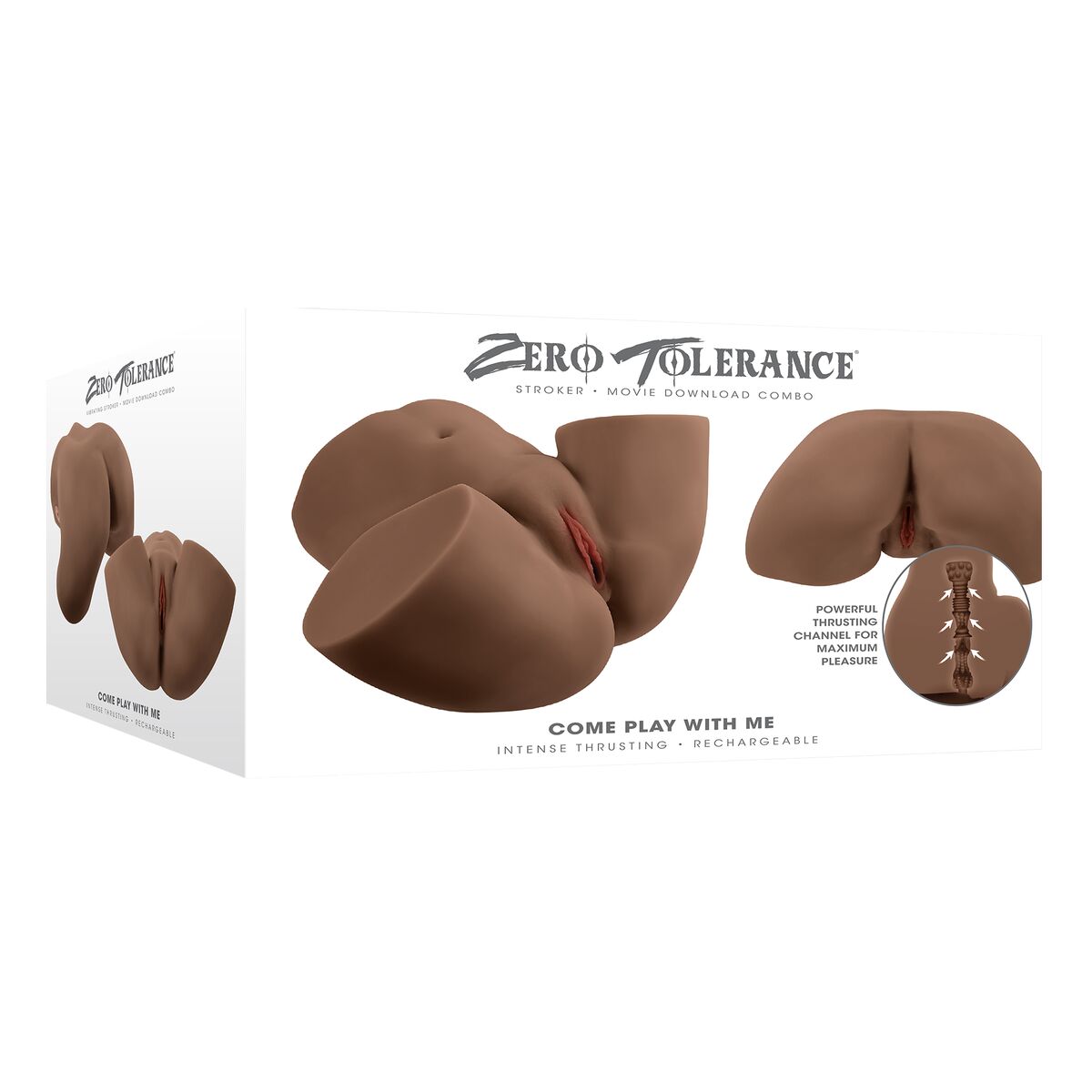 Masturbador Masculino Zero Tolerance Zero Tolerance Marrón