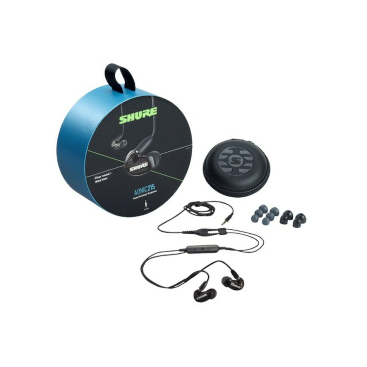 Auriculares de Botón Shure AONIC 215 Negro