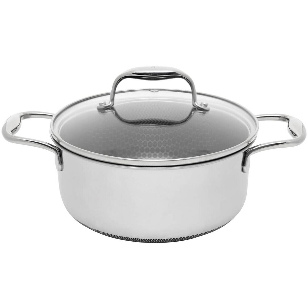 Olla con Tapa Kohersen 71103 Plateado Acero Inoxidable Aluminio Ø 20 cm 2,8 L