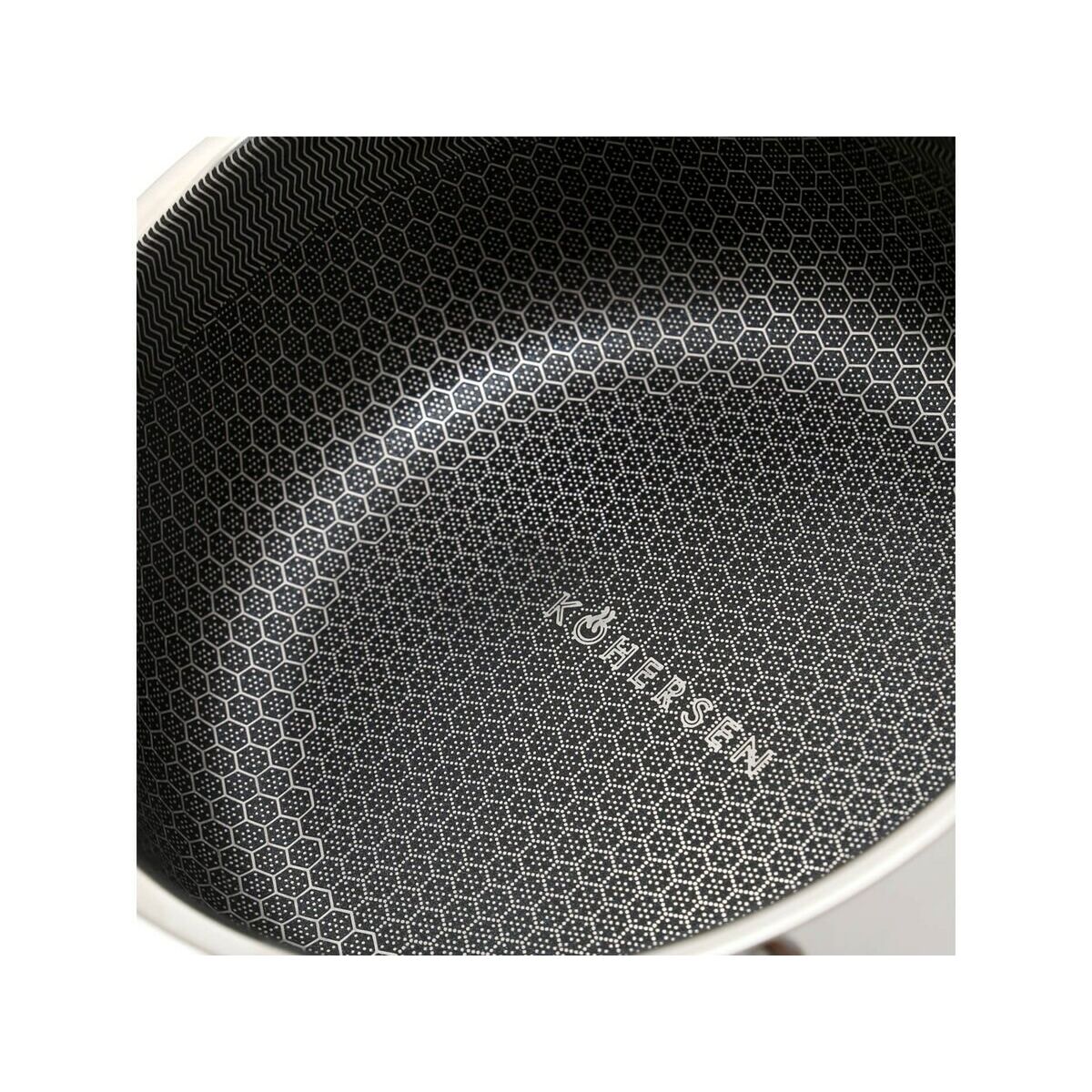 Olla con Tapa Kohersen 71103 Plateado Acero Inoxidable Aluminio Ø 20 cm 2,8 L