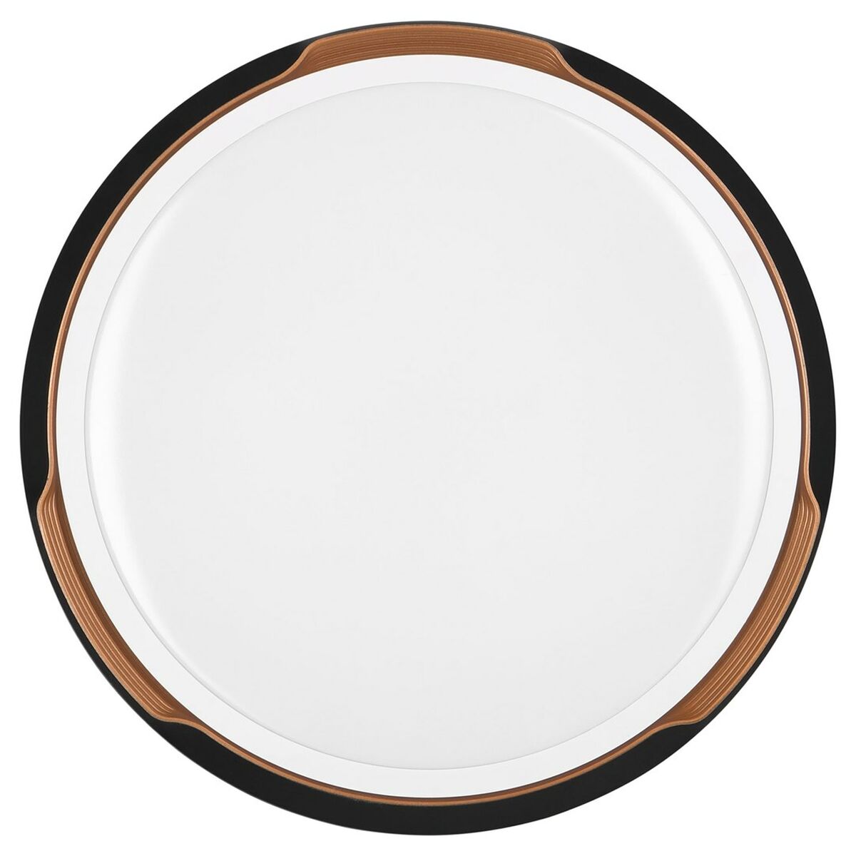 Lámpara de Techo Activejet AJE-PETRUS 24W Blanco Negro Cobre 80 24 W (4000 K)