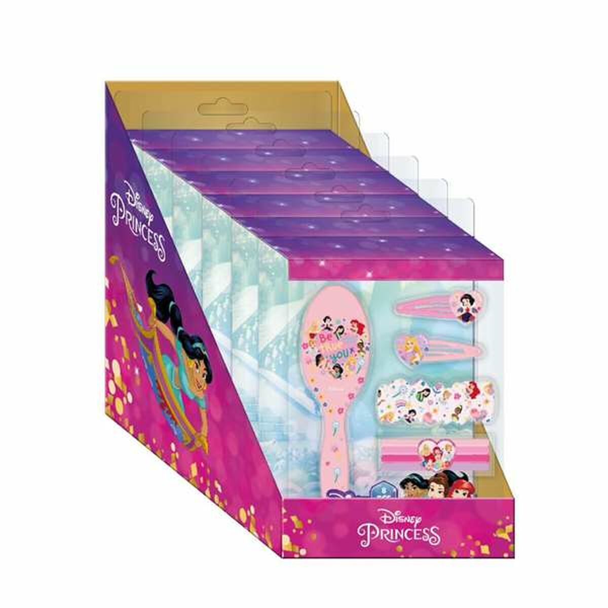 Set de Peluquería Infantil Disney Princess Rosa