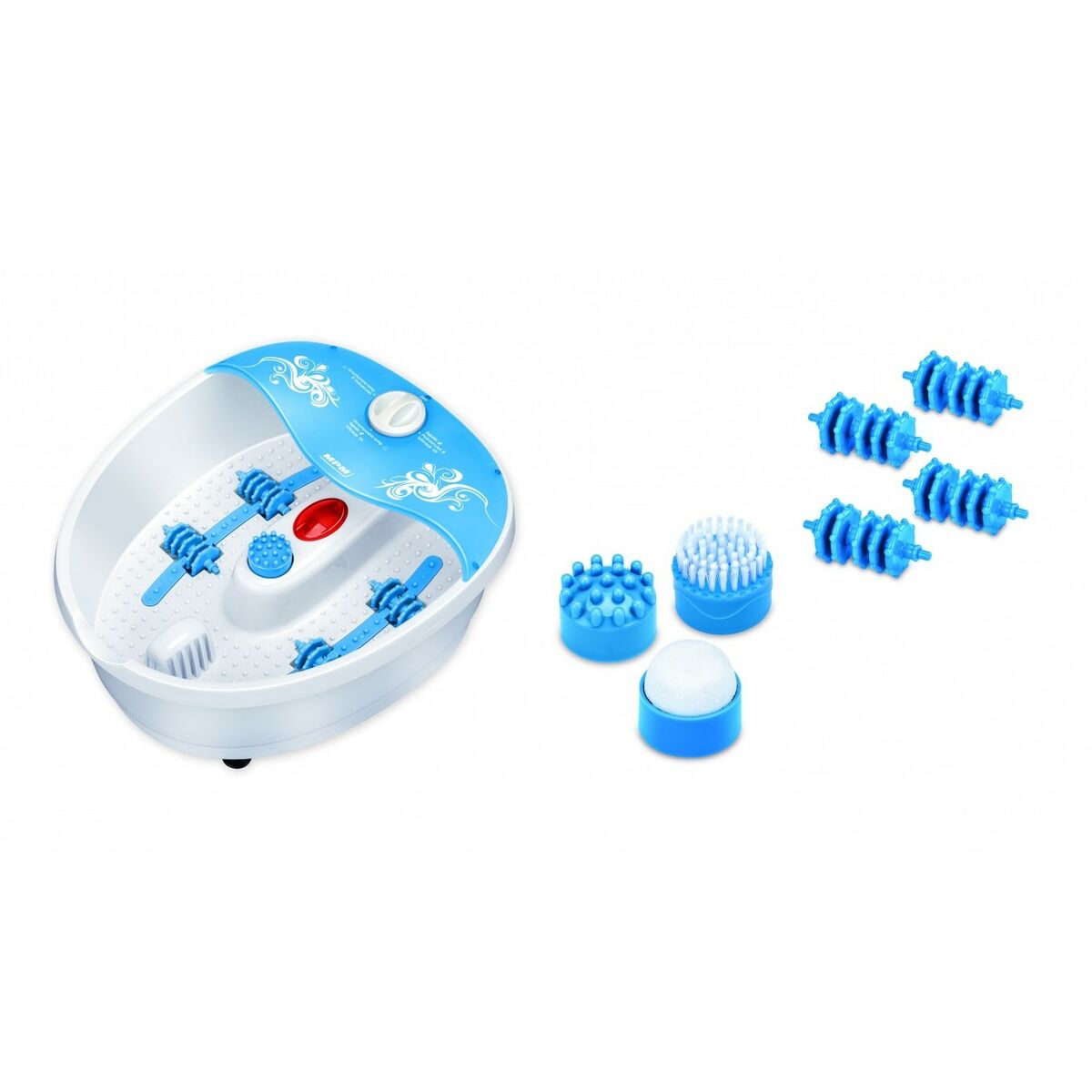 Masajeador de Pies Mpm MMS-01 Azul Blanco 70 W