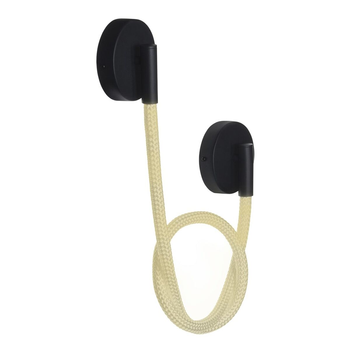 Aplique LED Activejet AJE-CAMELIA WW Negro Blanco Cálido 80 220-240 V 2300 lm 16 W (1 Pieza)