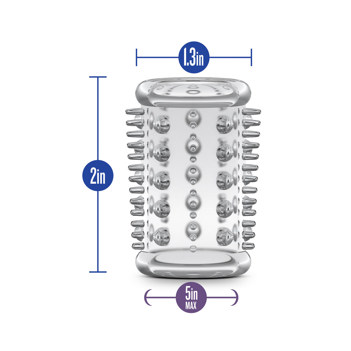 Funda para pene Blush Stay Hard Ø 3,2 cm