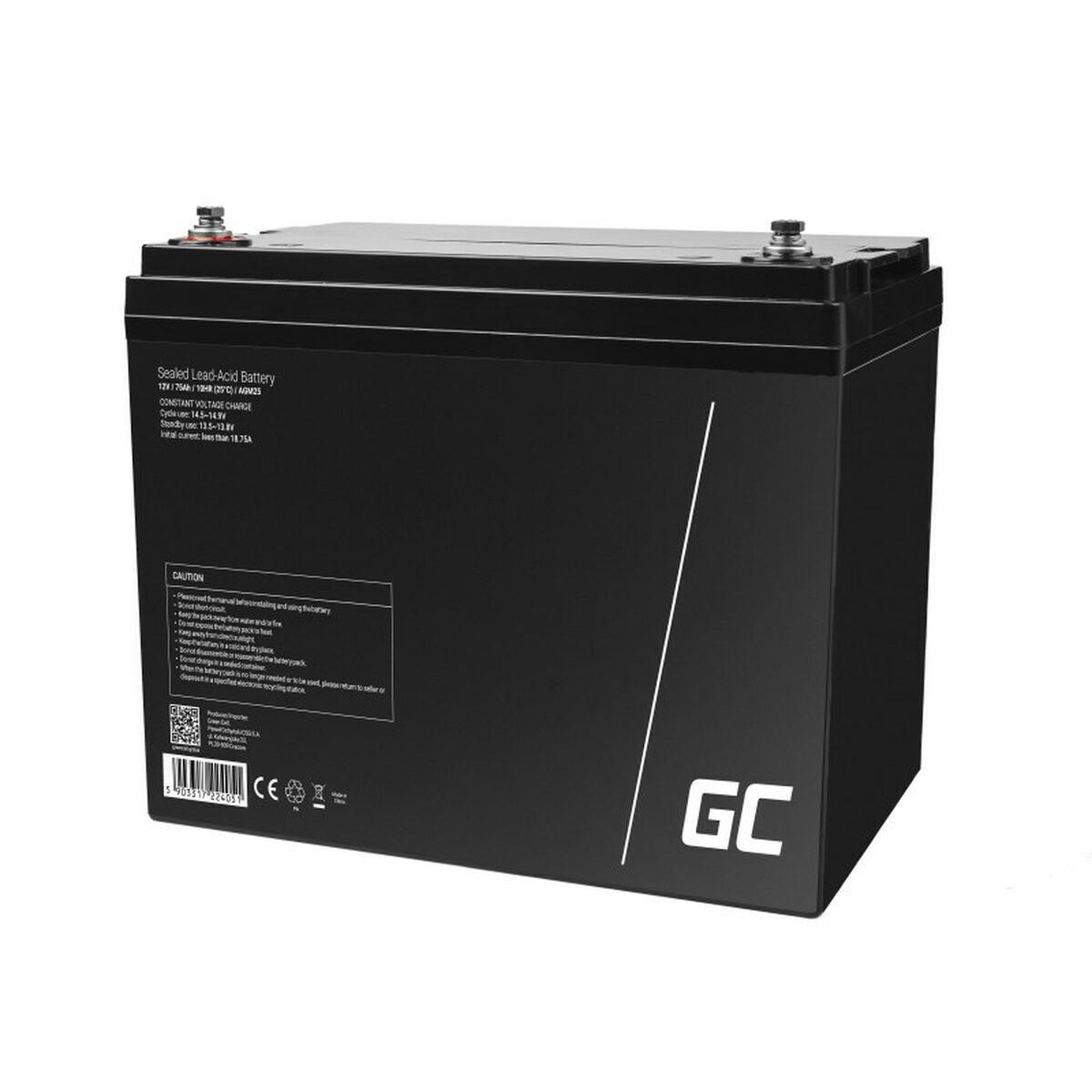 Batería para SAI Green Cell AGM25 75 Ah 12 V