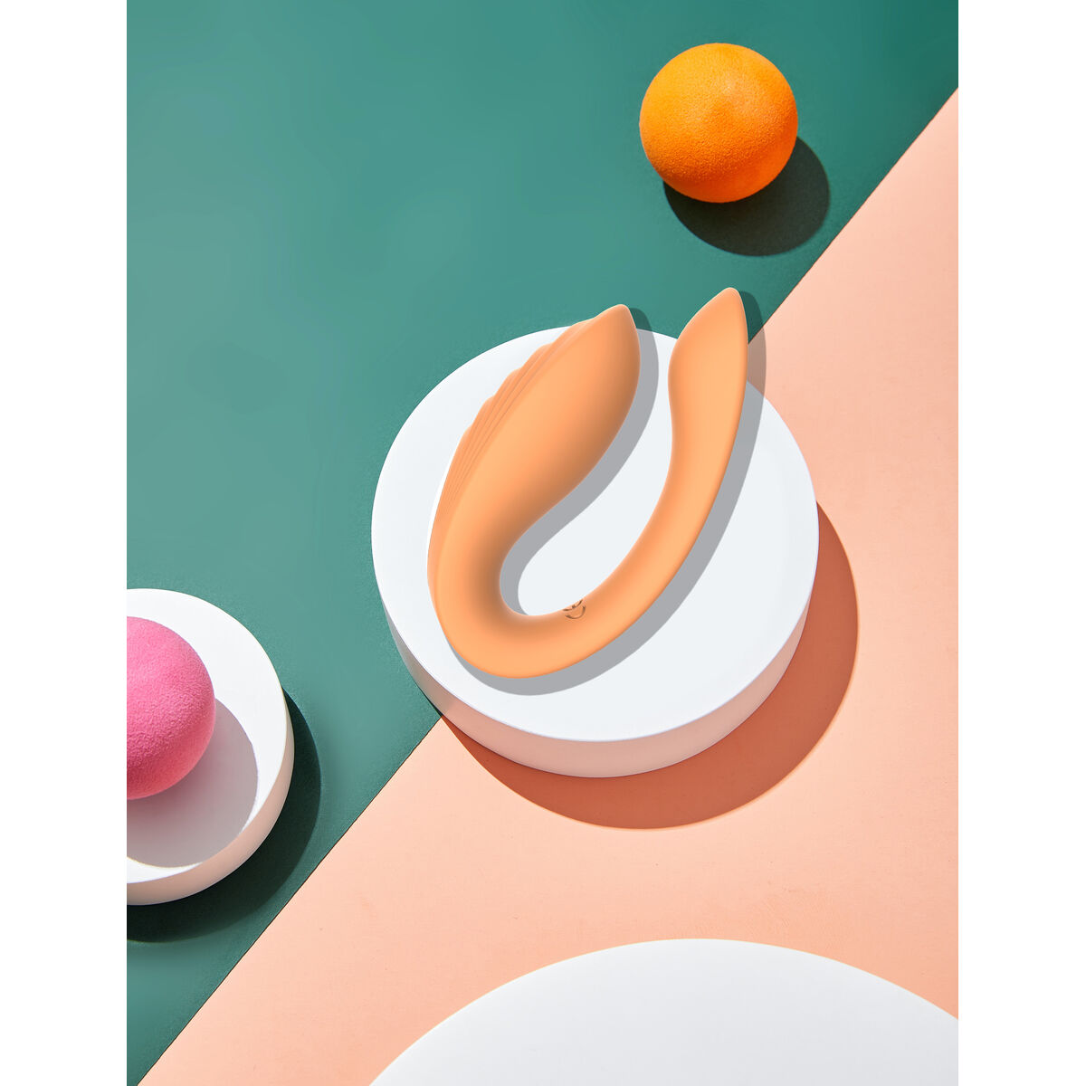 Vibrador para Parejas Dream Toys Glam Naranja