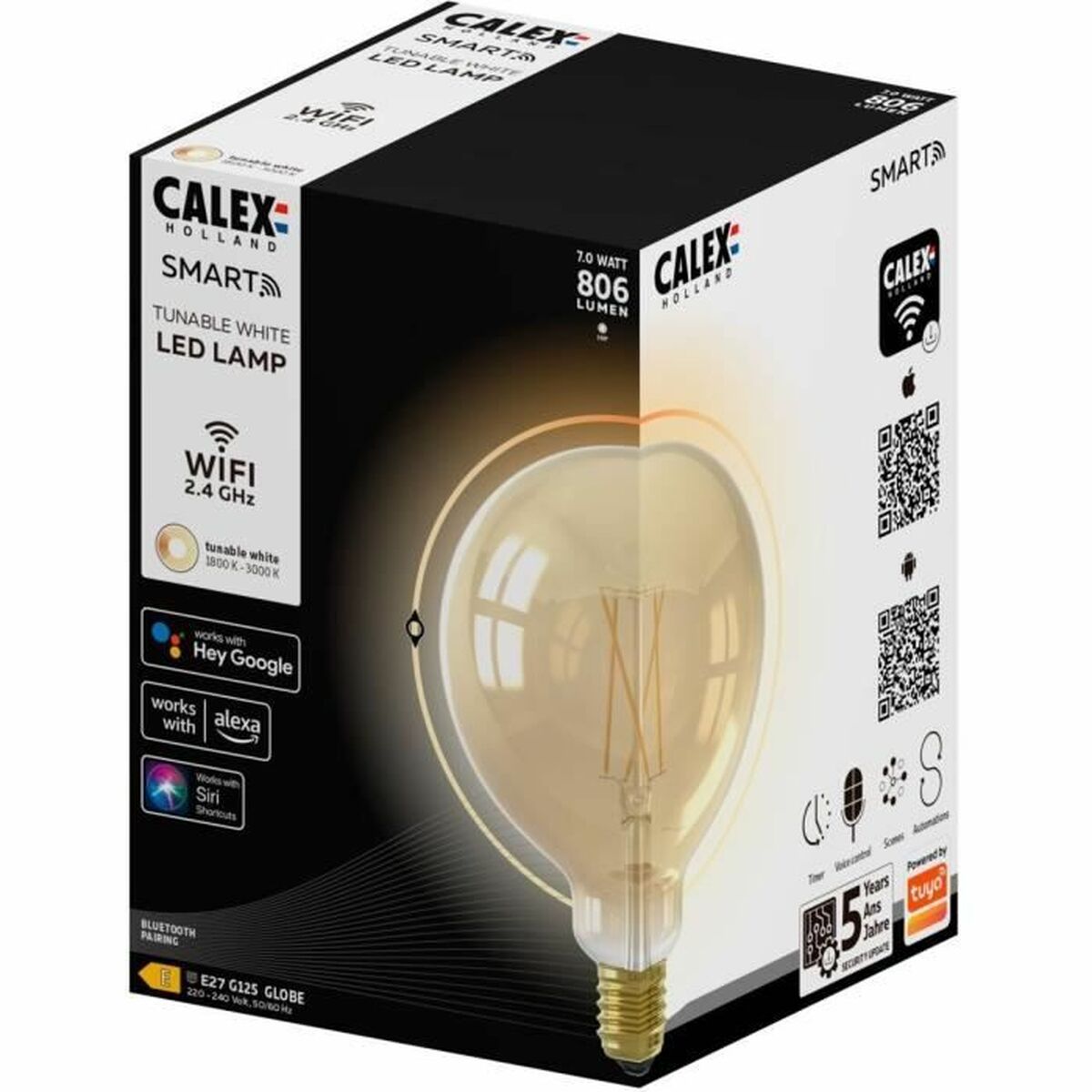 Bombilla LED Calex E 7 W (3000K)