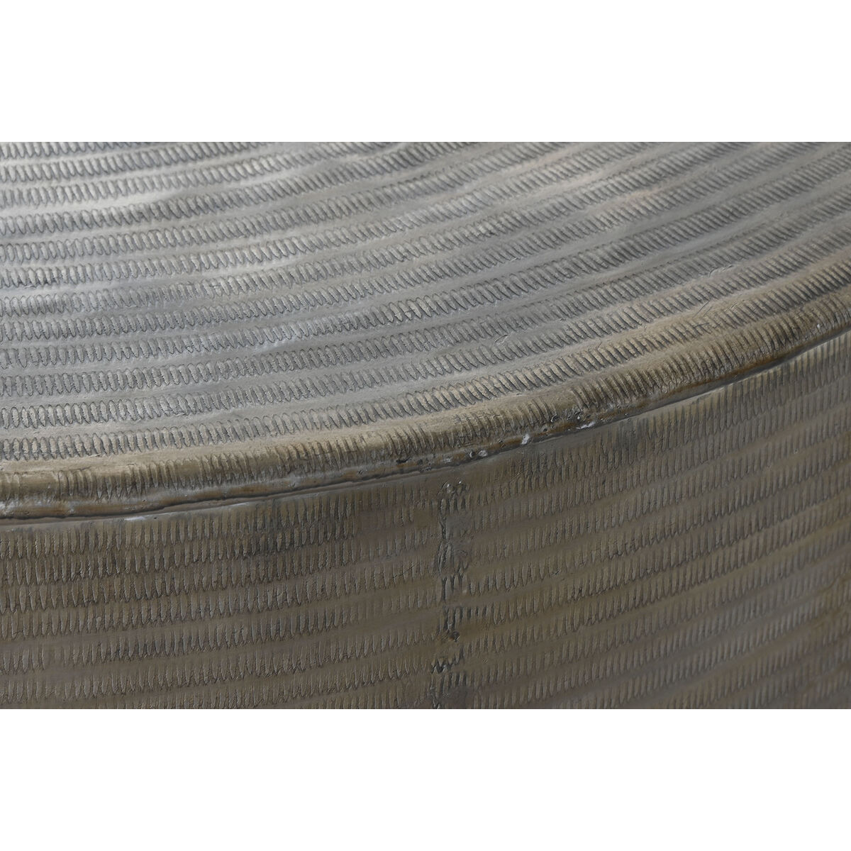 Mesa de Centro Home ESPRIT Dorado Aluminio 90 x 90 x 40 cm