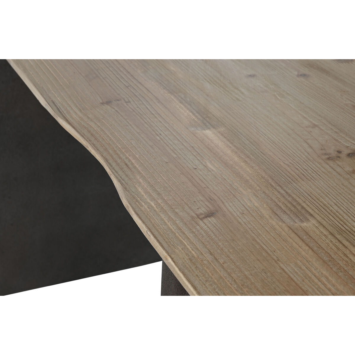 Mesa de Comedor Home ESPRIT Natural Marrón oscuro Abeto 200 x 90 x 75 cm