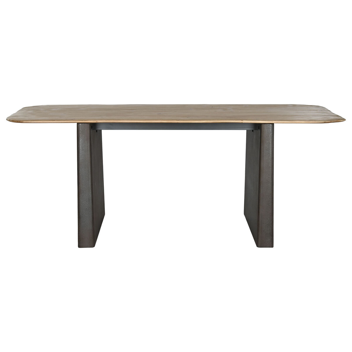 Mesa de Comedor Home ESPRIT Natural Marrón oscuro Abeto 200 x 90 x 75 cm