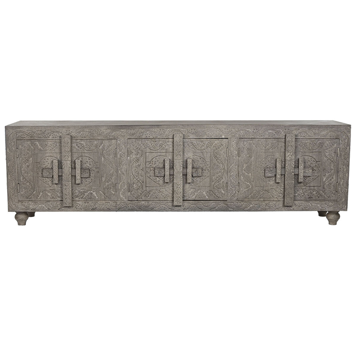 Mueble de TV Home ESPRIT Marrón claro 200 x 40 x 61 cm