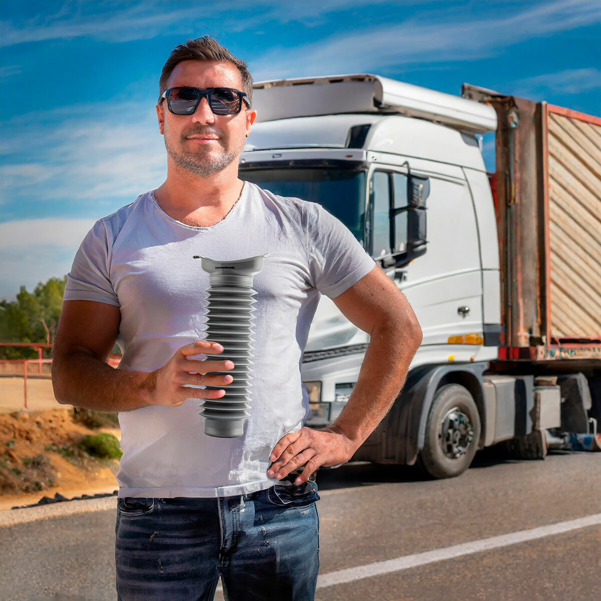 Urinario Portátil Plegable Easpee InnovaGoods (Reacondicionado A)