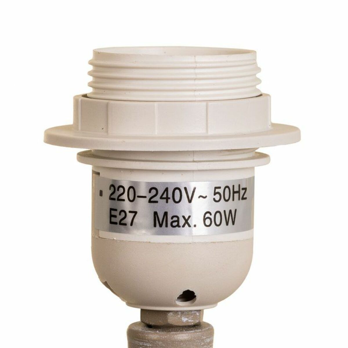 Lámpara de Pie Alexandra House Living Blanco Gris 220-240 V 38 x 155 x 38 cm