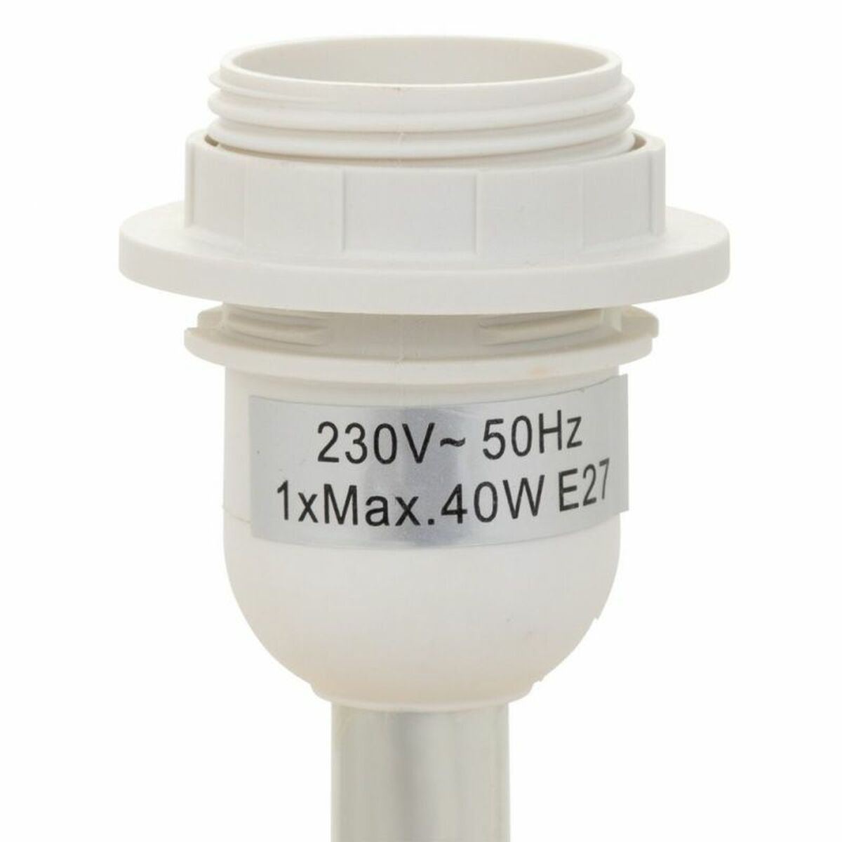 Lámpara de mesa Alexandra House Living Beige Poliresina 220-240 V 14 x 51 x 14 cm