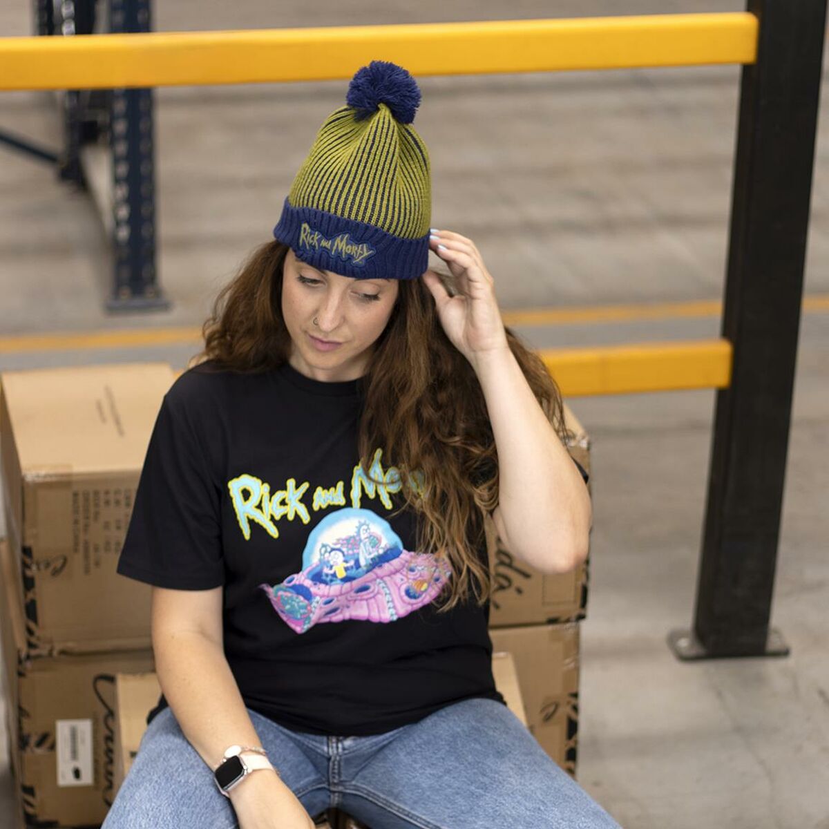 Gorro Infantil Rick and Morty