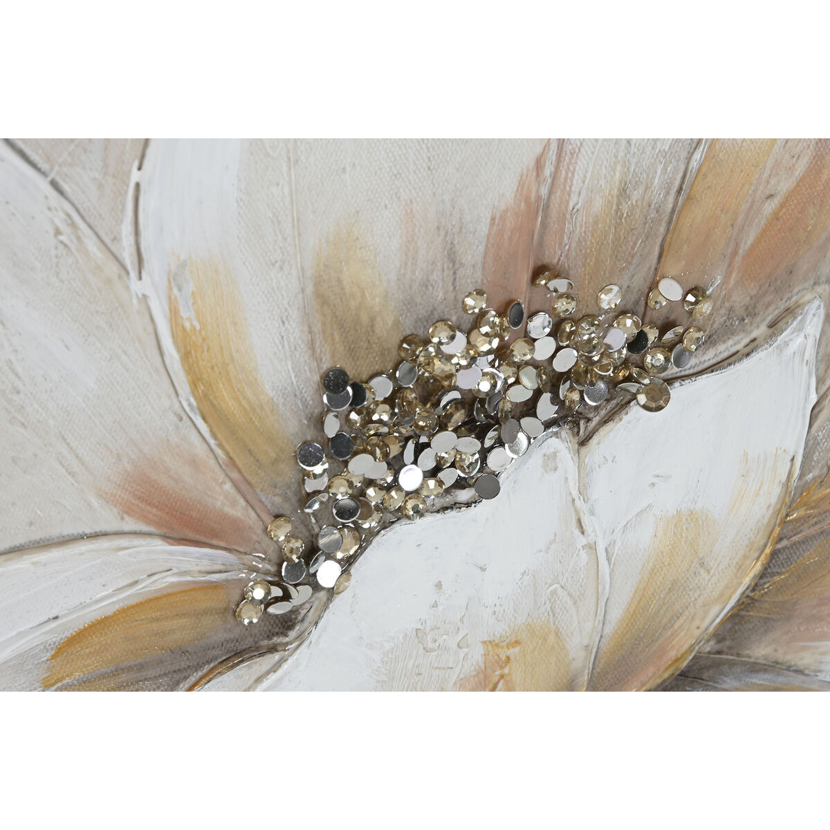 Lienzo Home ESPRIT Lienzo Madera MDF 50 x 2,5 x 50 cm