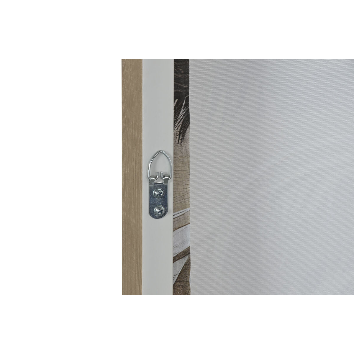 Lienzo Home ESPRIT Marrón Beige Dorado Palmeras Tropical (2 Unidades)