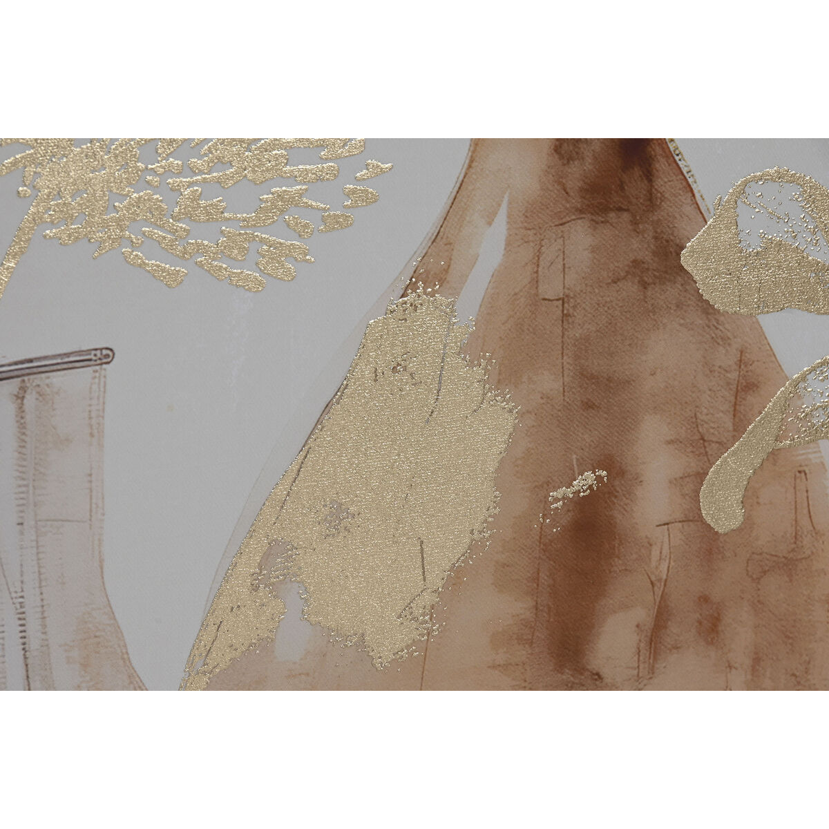 Lienzo Home ESPRIT Poliestireno Lienzo 82,5 x 3,5 x 82,5 cm