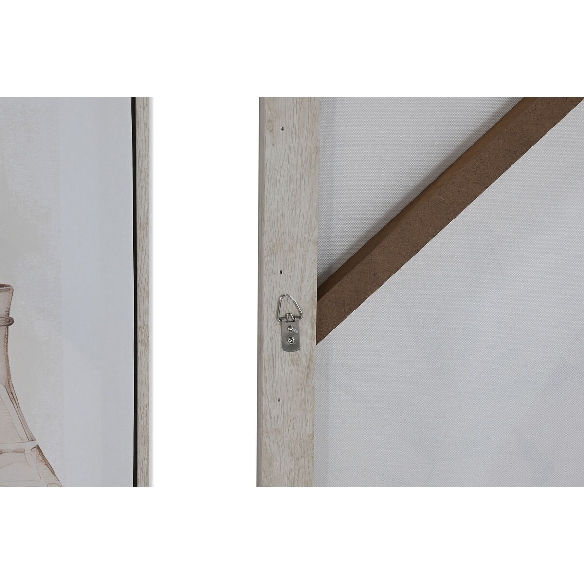 Lienzo Home ESPRIT Poliestireno Lienzo 82,5 x 3,5 x 82,5 cm