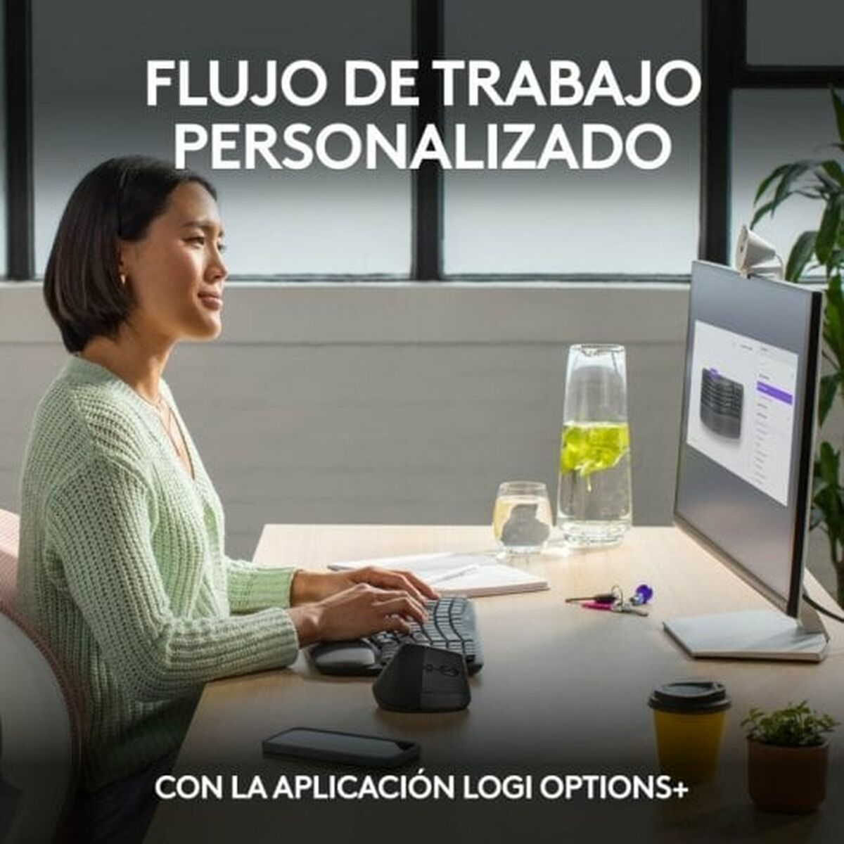 Teclado Logitech 920-012296 Grafito Español QWERTY