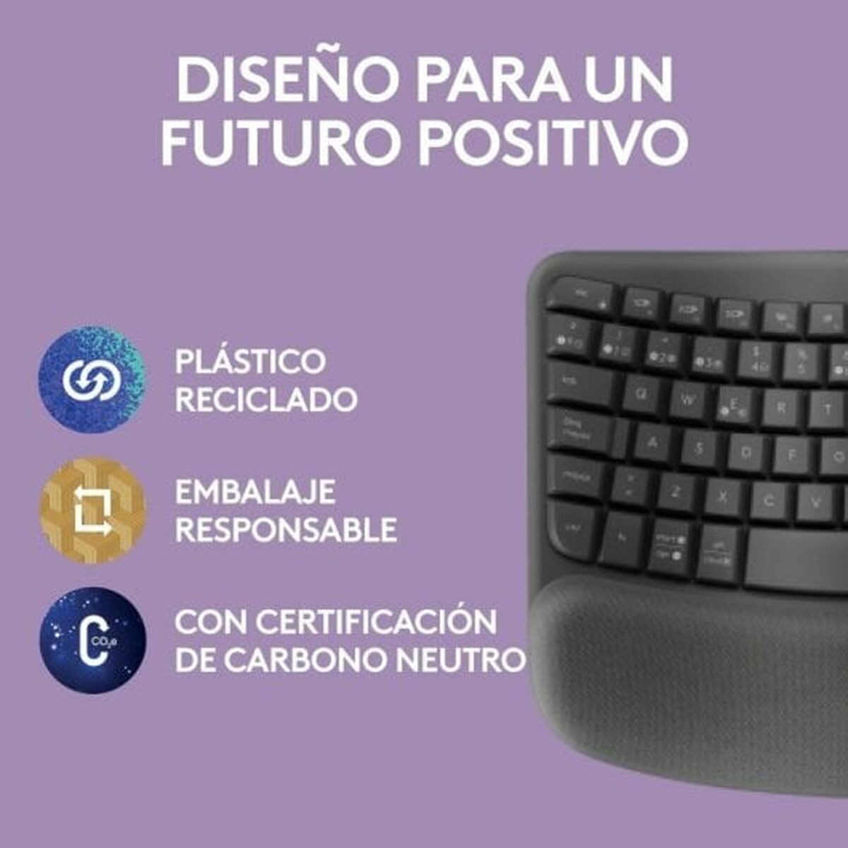 Teclado Logitech 920-012296 Grafito Español QWERTY