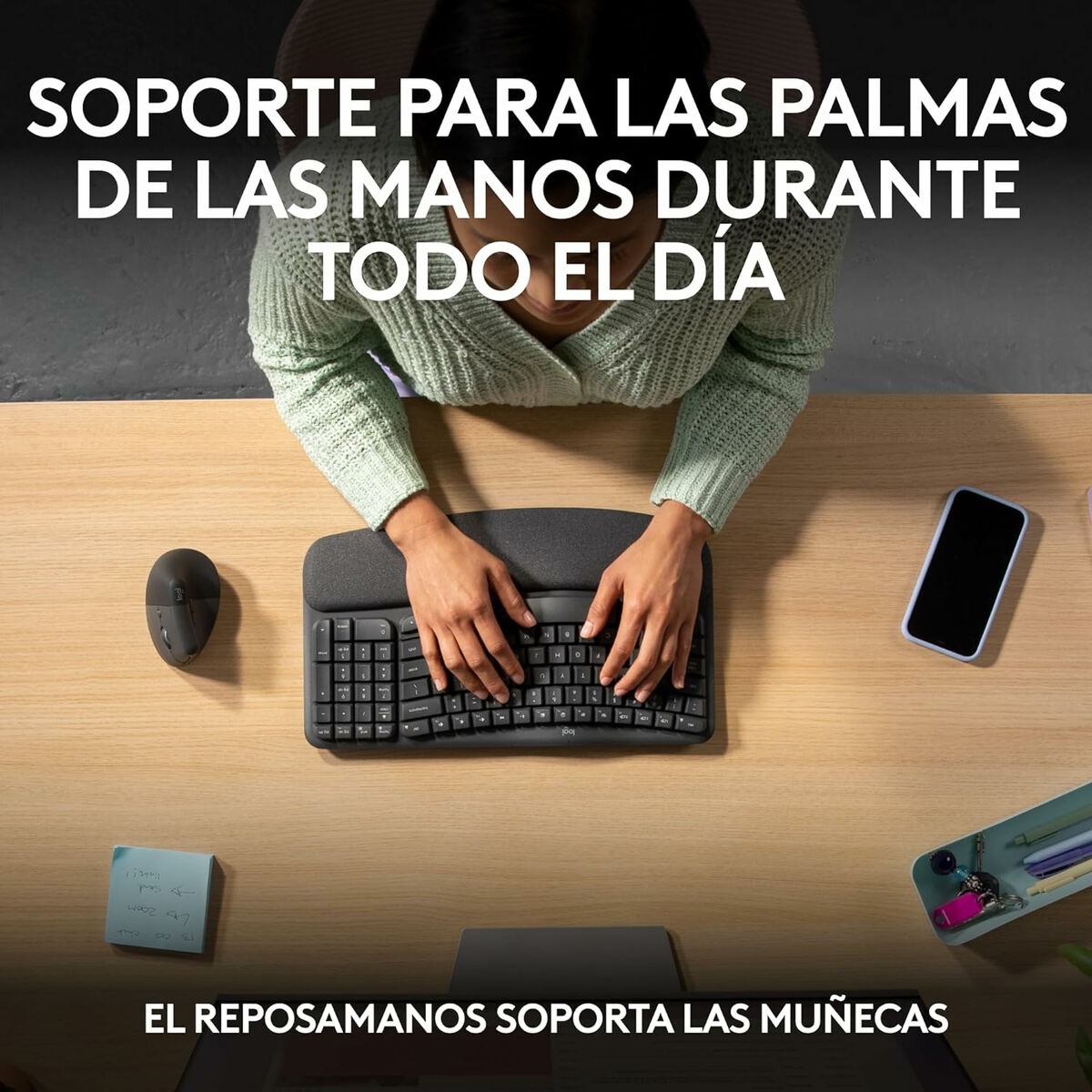 Teclado Logitech 920-012296 Grafito Español QWERTY