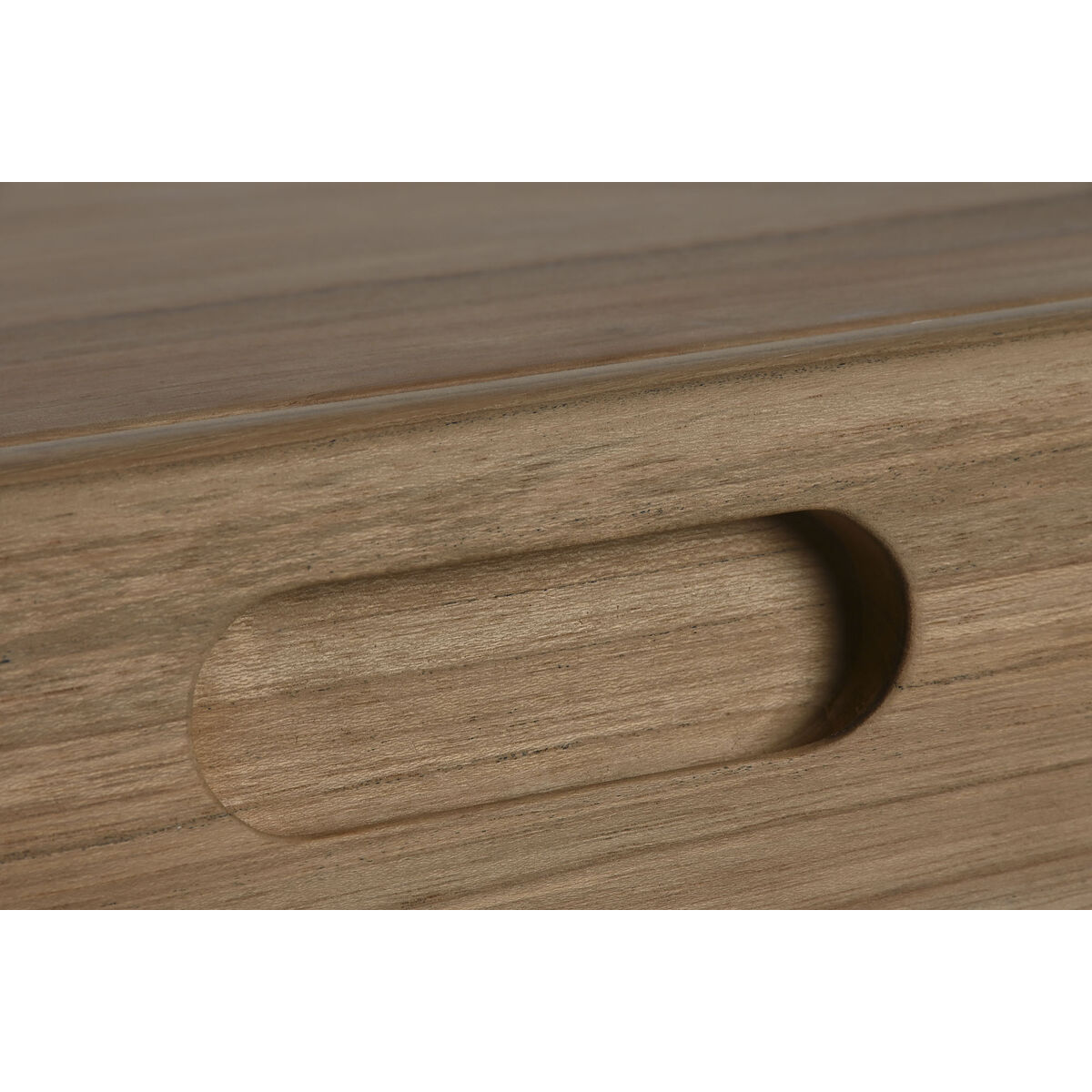 Mesita de Noche Home ESPRIT Teca 50 x 40 x 17 cm