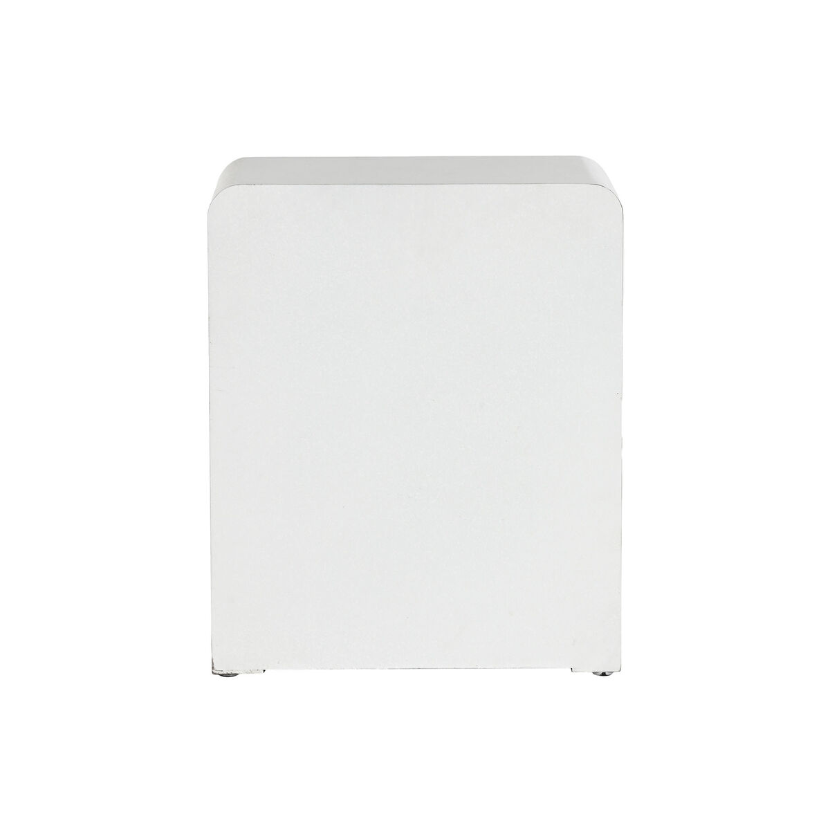 Mesita de Noche Home ESPRIT Blanco Madera MDF 40 x 30 x 48 cm