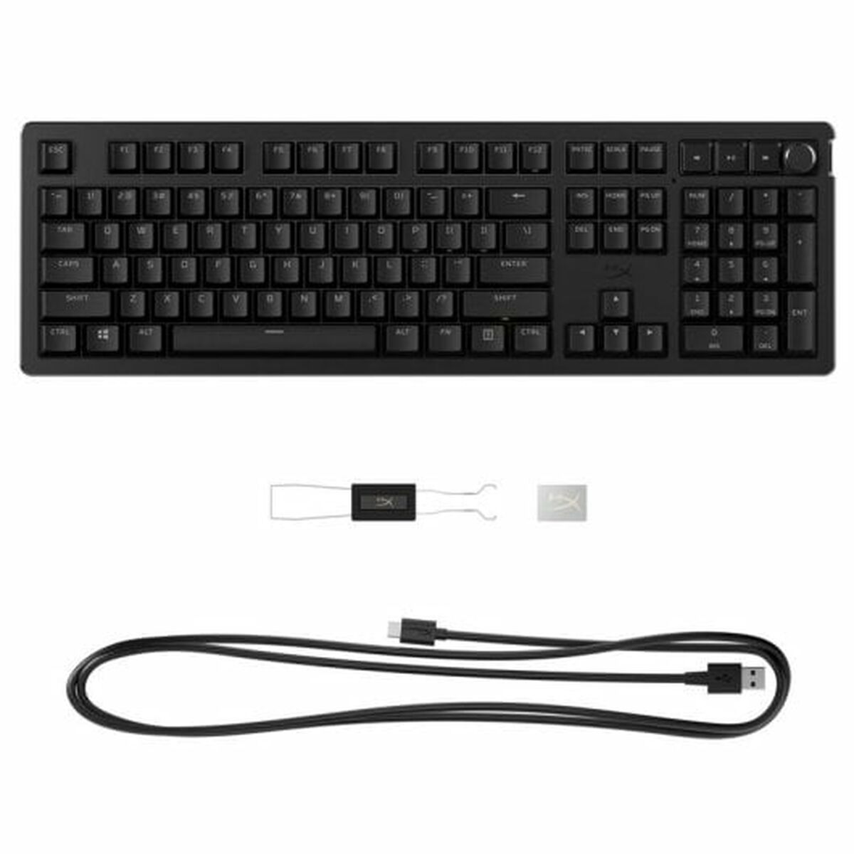 Teclado HyperX 7G7A3AA#ABE Negro
