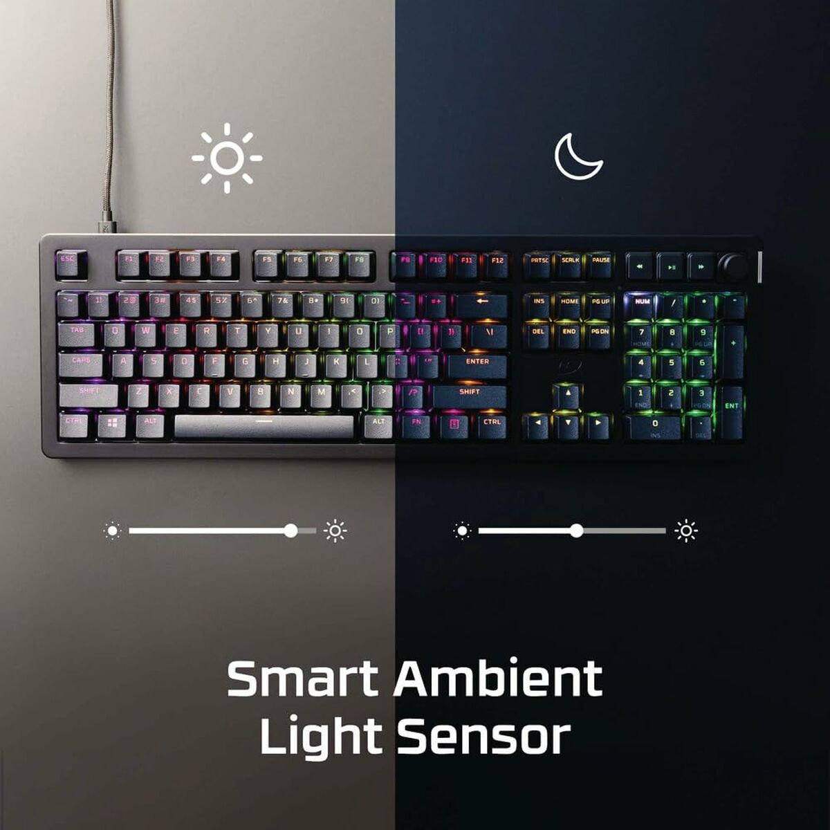 Teclado HyperX 7G7A3AA#ABE Negro