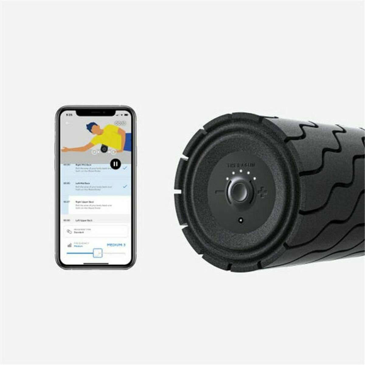 Rodillo Therabody Roller Negro 12"