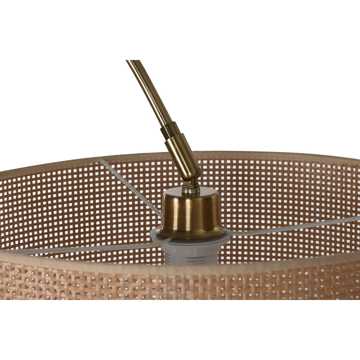 Lámpara de Pie Home ESPRIT Blanco Natural 50 W 220 V 126 x 40 x 193 cm